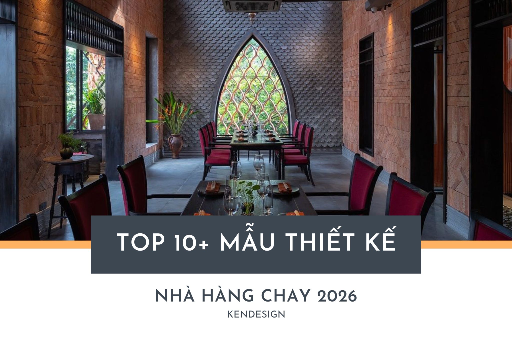 Đón Đầu Xu Hướng Mẫu Thiết Kế Nhà Hàng Chay Hot 2026